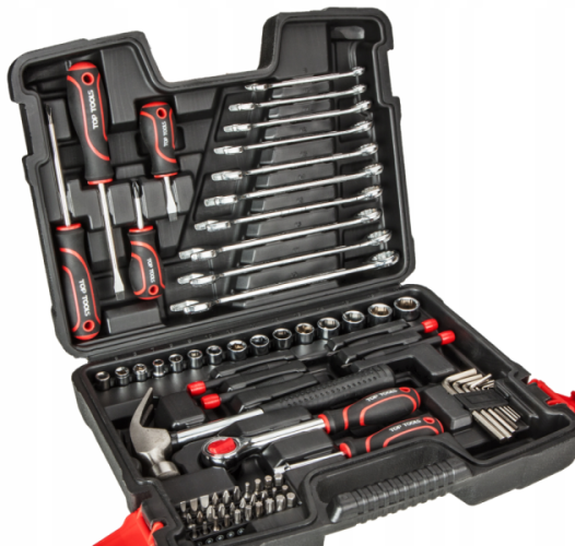 TOP TOOLS Zestaw narzędziowy 1/4" 3/8" 73szt
