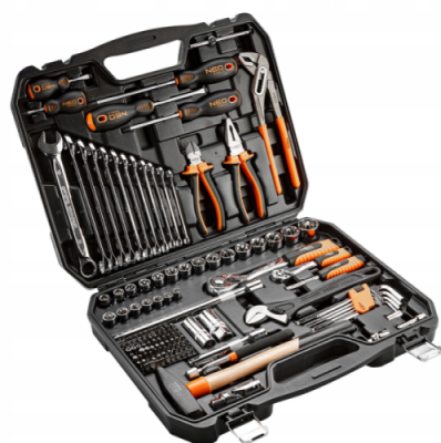 NEO TOOLS zestaw narzędzi 143 szt