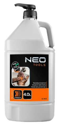 Neo Tools pasta do mycia rąk- butelka 4 litry z pompką
