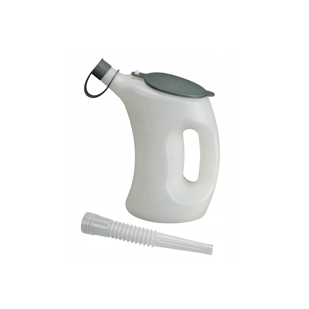 Pressol Naczynie pomiarowe z pokrywką-FLA-PE, przezroczyste, 2 litr