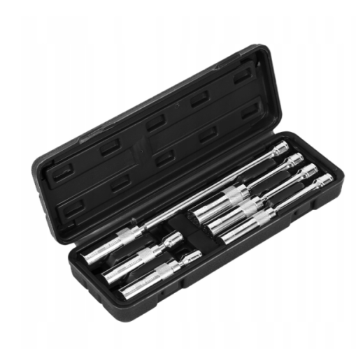 Neo Tools Zestaw nasadek na przegubach, do świec zapłonowych 6szt 08-095