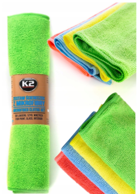 K2 zestaw ściereczek z mikrofibry K710