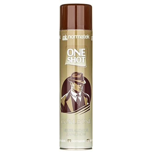 NORMATEK ONE SHOT CORLEONE ODŚWIEŻACZ POWIETRZA I NEUTRALIZATOR 600ML