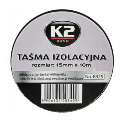 K2 Taśma Izolacyjna Czarna